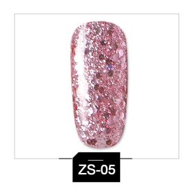Glitter Phototherapy Nail Polish Glue Removable Nail Sequins (Option: 5ZS)