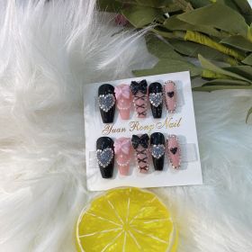 A Caring False Nail Patch Is Available (Option: Short ladder XS)