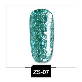 Glitter Phototherapy Nail Polish Glue Removable Nail Sequins (Option: 8ZS)