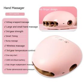 Intelligent Wireless Pneumatic Hand Massager (Color: )