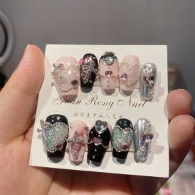 Women Can Wear False Nail Patch (Option: Ultra thin ladder XS)
