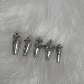 It Can Be Taken With False Nail Patch (Option: Long Ballet XS)