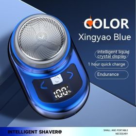 Smart Mini Electric Shaver With Digital Display (Option: )