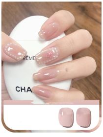 Fluorescent Nail Polish Glue Is Fashionable (Option: Ice Tea Bare)