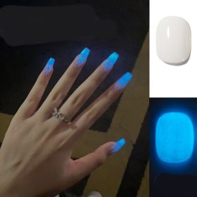 Fluorescent Nail Polish Glue Is Fashionable (Option: Yehuo luminous glue01)