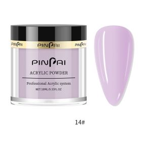 Extends Sticky Drilling Nail Art Crystal Powder (Option: 14color-10ml)