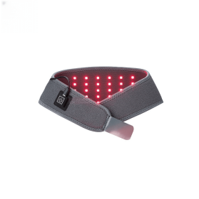 LED Far Infrared Phototherapy Neck Massager Hot Compress Warm Red Light Belt (Option: )