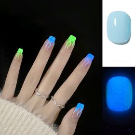 Fluorescent Nail Polish Glue Is Fashionable (Option: Yehuo luminous glue03)