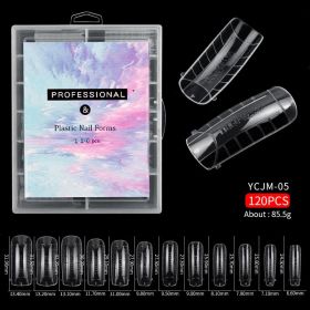Nail Mold Crystal Extension Without Paper Holder (Option: 5 Style)