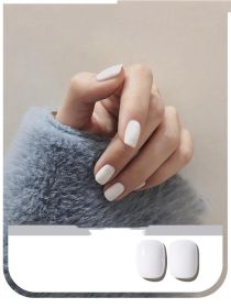Fluorescent Nail Polish Glue Is Fashionable (Option: Extra white)