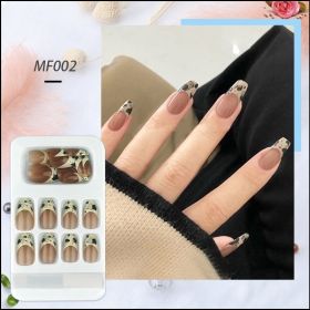 Repeated Use Of Removable Net Red Nail Stickers (Option: 2 Style-Glue models)