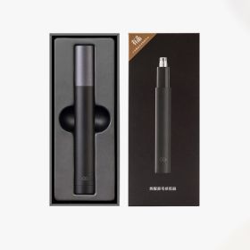 White Mini Whole Body Wash Nose Hair Remover Small Portable Nose Hair Trimmer (Color: )
