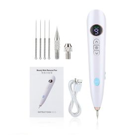 Laser Skin Tag Remover Face Mole Remove Plasma Pen Freckle Removal Machine Plasma Remove Scar Black Spot Face Wart Tattoo Device (Option: )