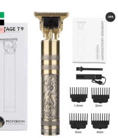 Hair salon special lettering zero pitch electric hair clipper (Option: )