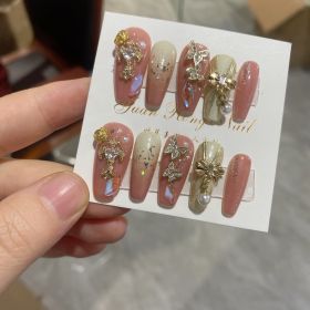 Fake Nails Patch Can Be Taken With Butterfly (Option: Nail enhancement tools-XS)