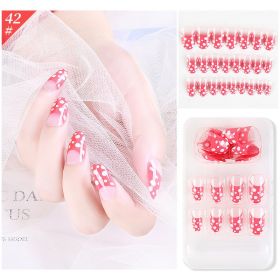 New Fake Nails Wearable Nail Patch (Option: F74142)