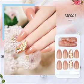 Repeated Use Of Removable Net Red Nail Stickers (Option: 3 Style-Glue models)