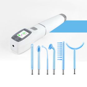 Touch Screen High Frequency Electric Therapy Stick 6-piece Set (Option: )