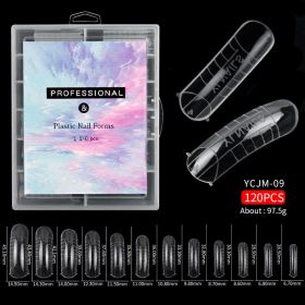 Nail Mold Crystal Extension Without Paper Holder (Option: 9 Style)