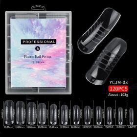 Nail Mold Crystal Extension Without Paper Holder (Option: 3 Style)