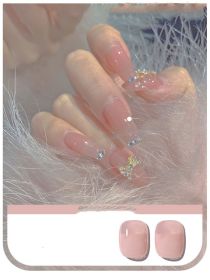 Fluorescent Nail Polish Glue Is Fashionable (Option: Jade Fat Ice Powder)