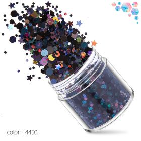 Laser Pentagram Nail Sequins Jewelry Drill (Option: A4450-Naked bottle opp)